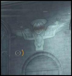 The Division church graffiti angel