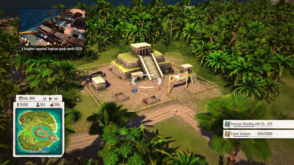 Tropico 5 temple ruins