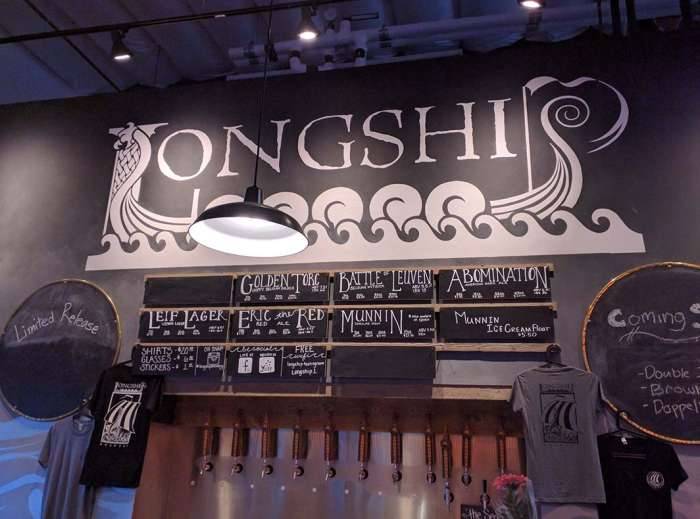 Longship Brewery Miramesa San Diego taps