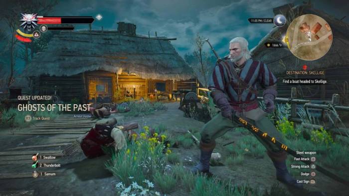 The Witcher 3 Geralt