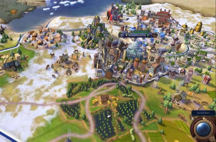 Civilization VI screenshot districts Washington