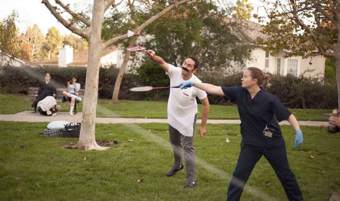 Halloween badminton