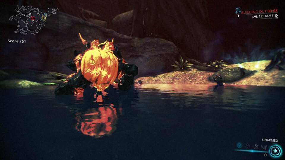 Warframe Halloween event pumpkin enemy