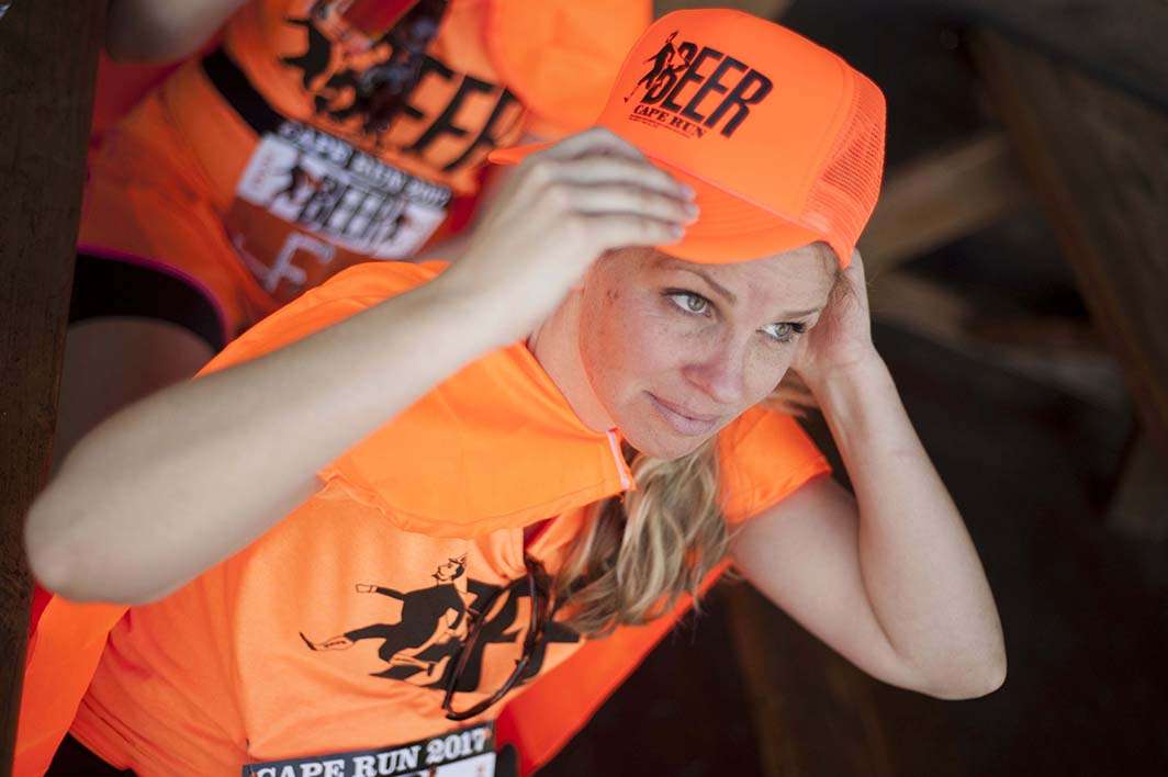 2017 Blind Lady Ale House Cape Run BLAH orange team