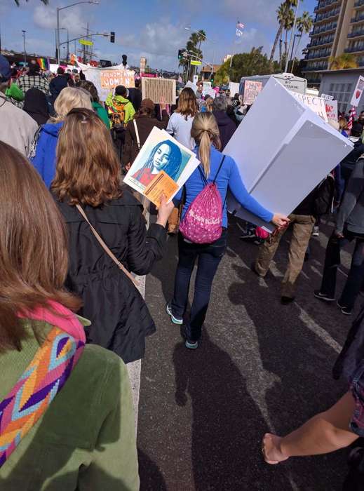 San Diego womens march January 2017