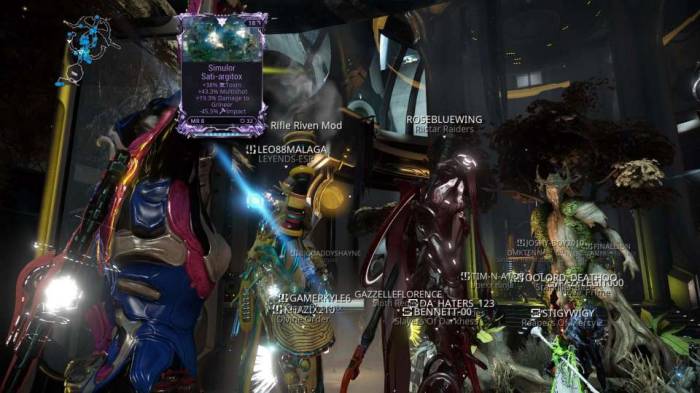 Simulor Sati argitox Riven mod market Warframe