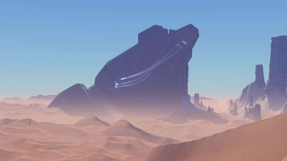 Mass Effect Andromeda Tempest desert