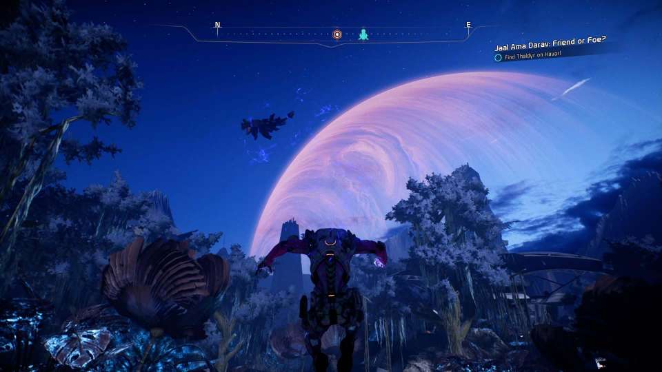Mass Effect Andromeda forest view