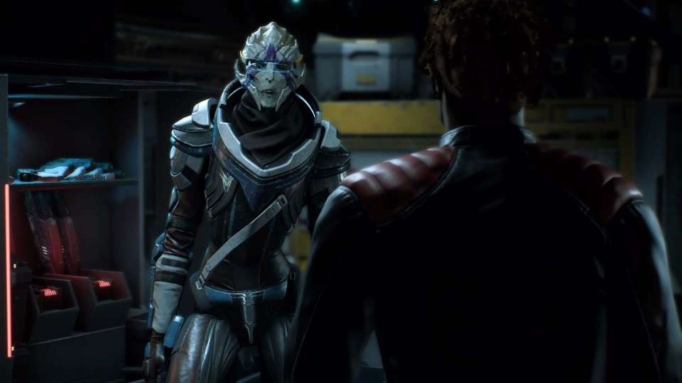 Mass Effect Andromeda Turian Vetra Nyx conversation