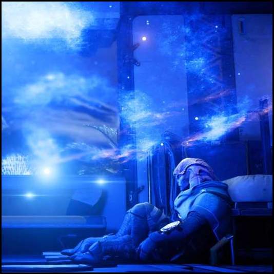 thumbnail Mass Effect Andromeda Jaal galaxy hologram
