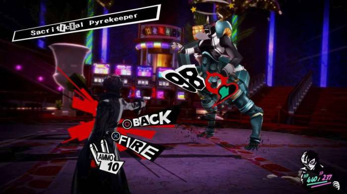 Persona 5 battle