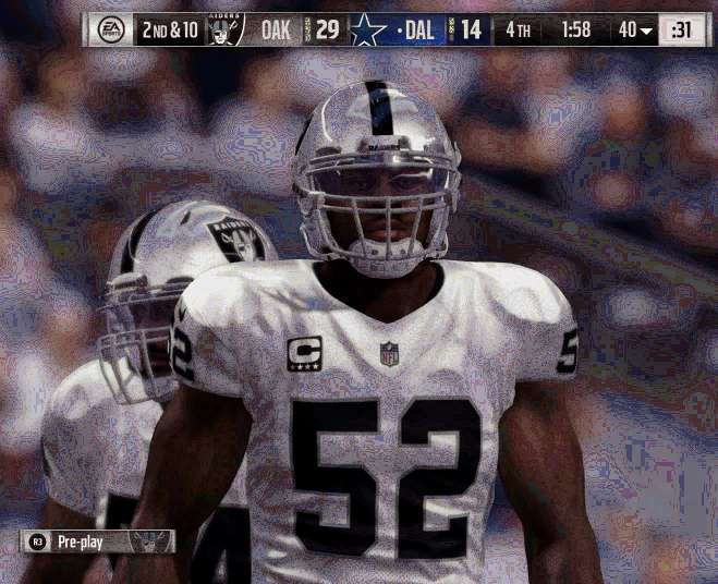 Madden Football Khalil Mack Raiders