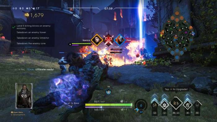 Paragon game PS4 Sparrow Steel screenshot