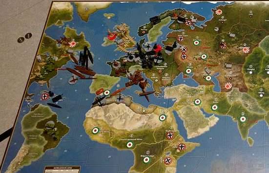 Axis and Allies Anniversary Edition board endgame