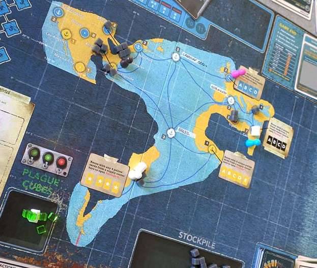 Pandemic Legacy Season 2 board