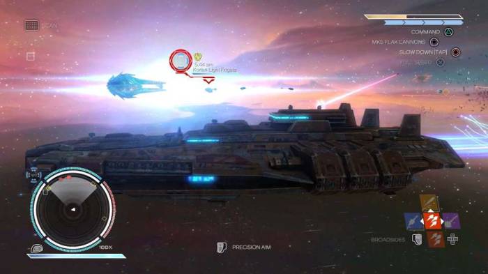 Rebel Galaxy video game screenshot capital ship