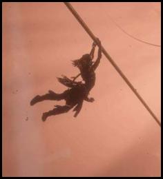 Horizon Zero Dawn Aloy zipline descent