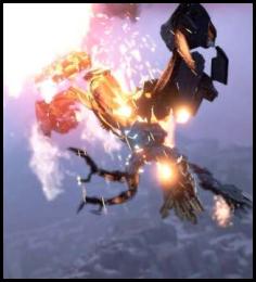 Horizon Zero Dawn Aloy bird explosion