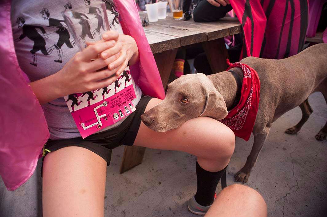 2018 BLAH Cape Run Toronado dog wants beer