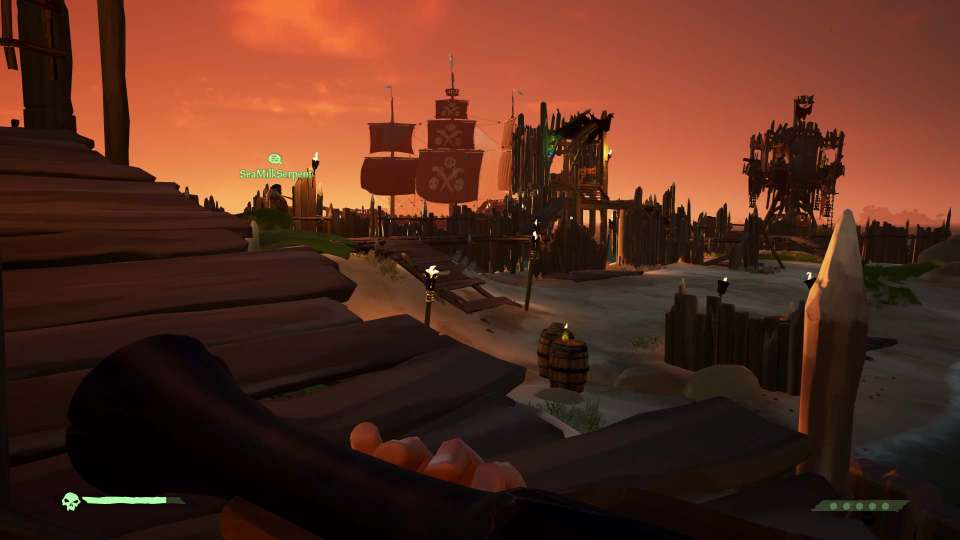 Sea of Thieves screenshot fort raid