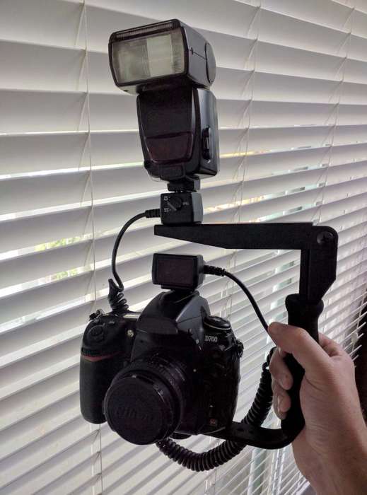 Camera photography Vello flash mount bracket