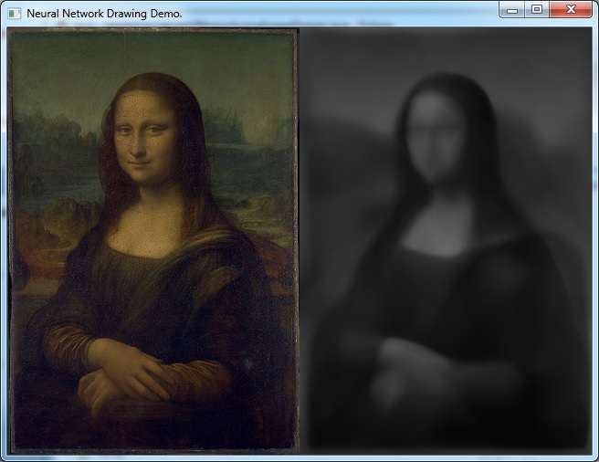 Deep learning DL4J example redraw Mona Lisa