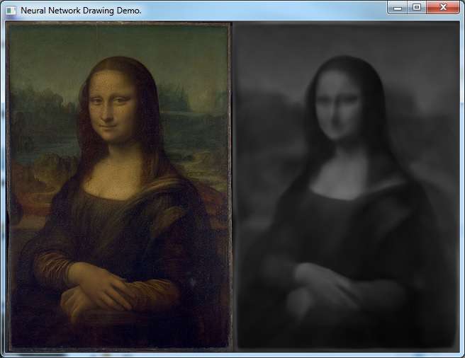 Deep learning DL4J example redraw Mona Lisa