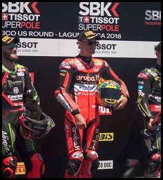 World Superbike SBK Laguna Seca 2018 podium