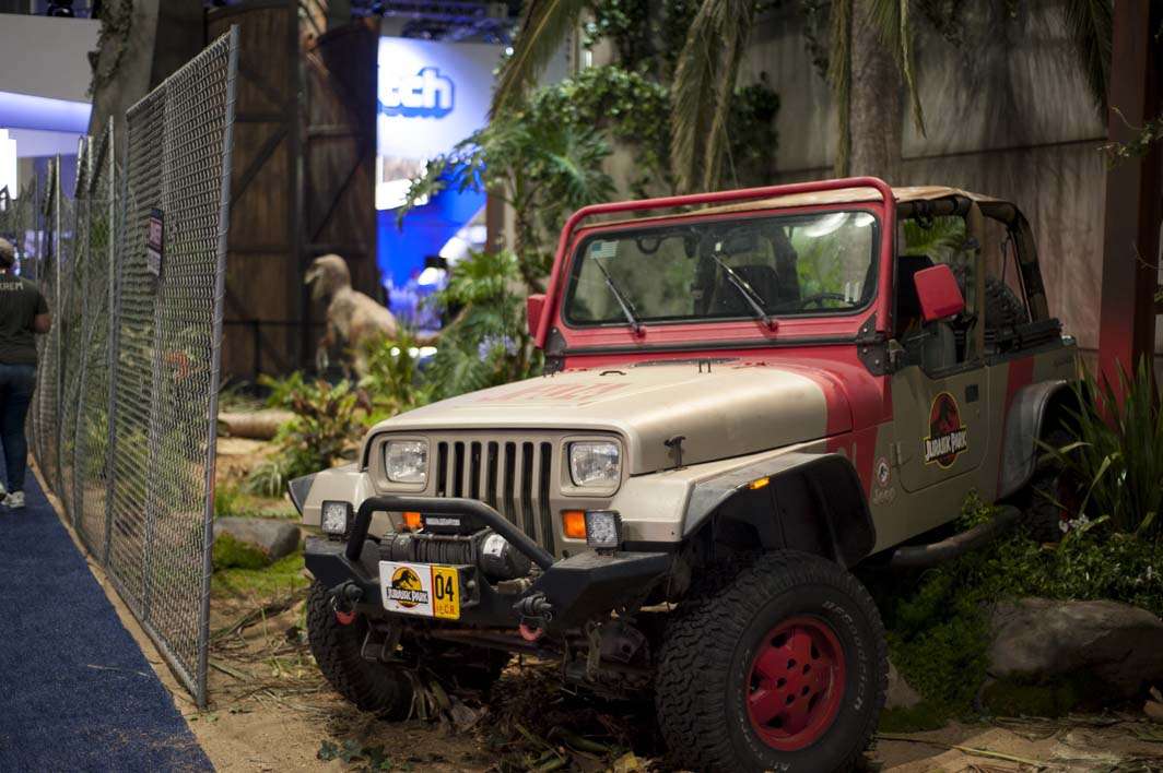 E3 2018 Jurassic Park jeep