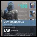 thumbnail Destiny 2 Mythos Hack armor menu equipment