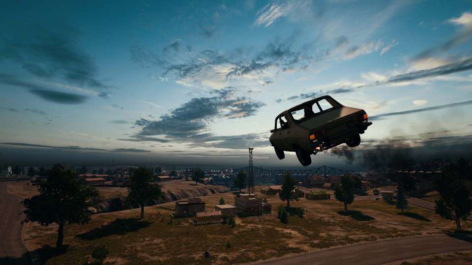 PUBG PlayerUnknowns Battlegrounds Dacia Erangel jump Kenny Powers majestic