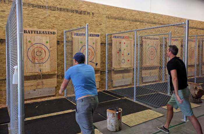 Axe throwing BattleAxeSD