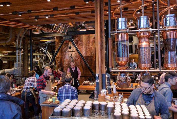 Starbucks roastery Seattle