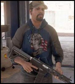 Far Cry 5 mechanic guy in wolf hoodie