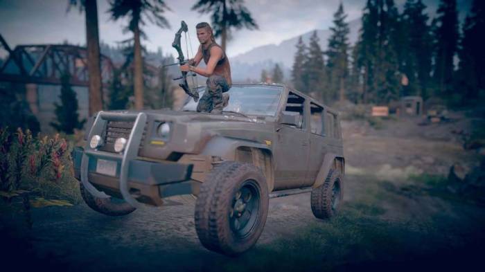 Farcry 5 screenshot its a jeep thing you wouldnt understand mullet