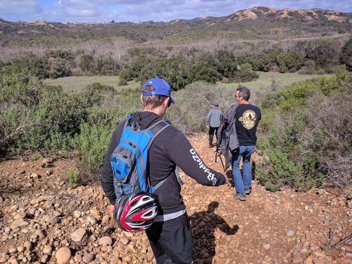 Penasquitos Creek hike beer exploration poison oak hunting safety equipment