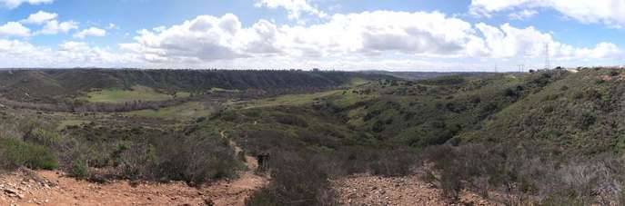 Penasquitos Canyon panorama San Diego