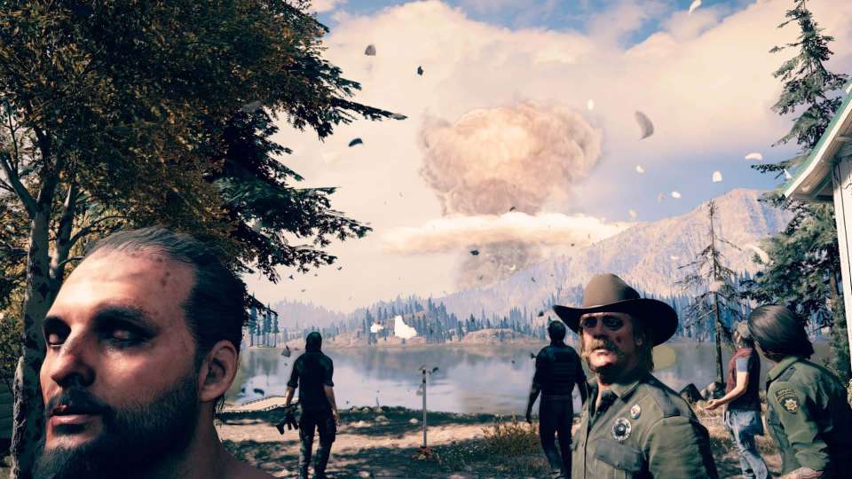 Far Cry 5 nuclear explosion