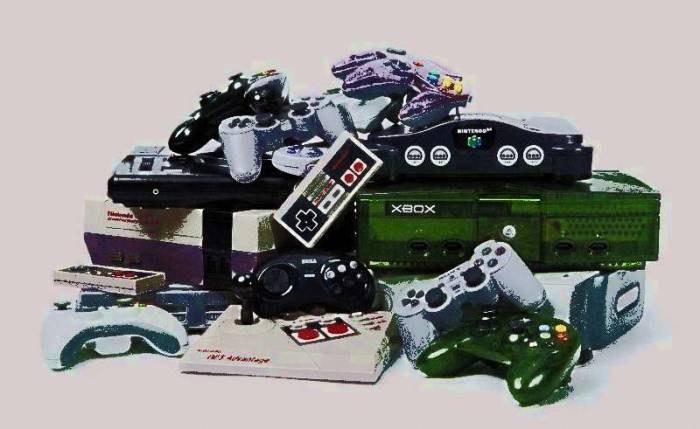 Video game console stock art Nintendo XBox Genesis