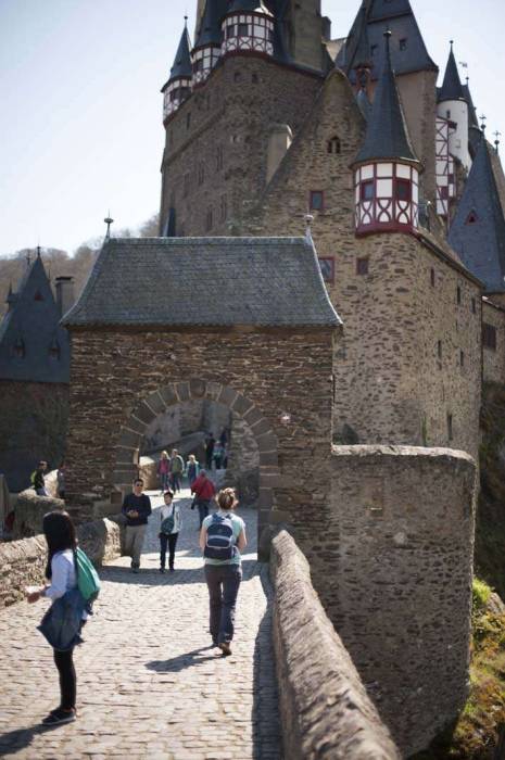 Germany Burg Eltz Bacharach entrance