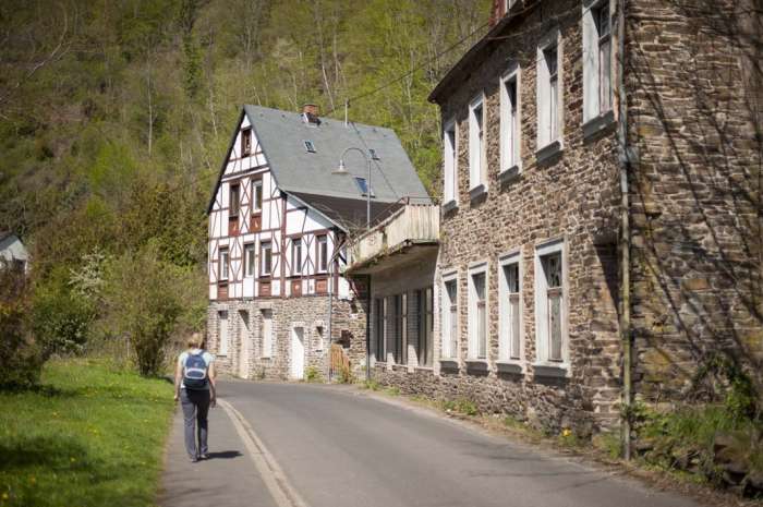 Germany Burg Eltz Bacharach walk from station