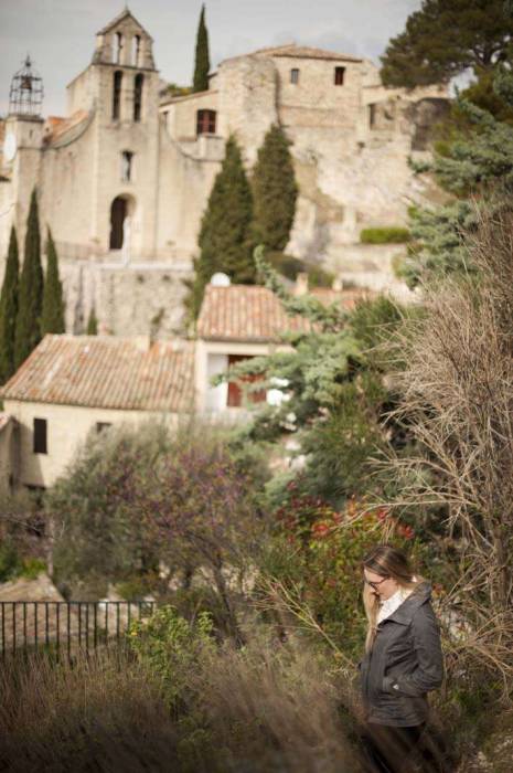 Gigondas France garden