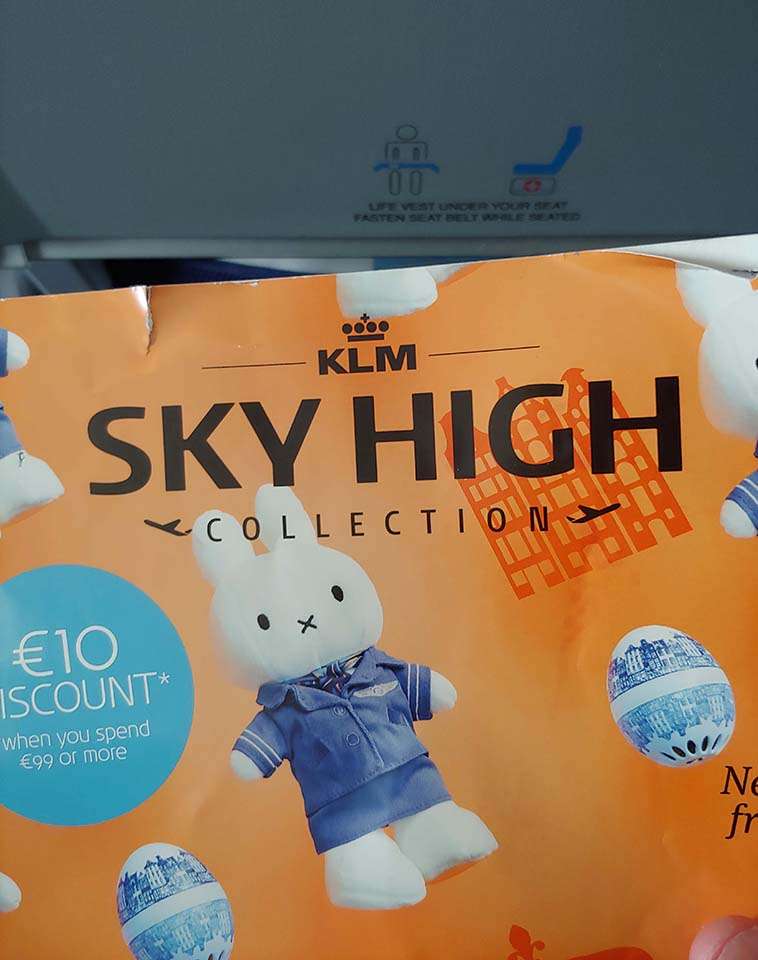 KLM sky high magazine really