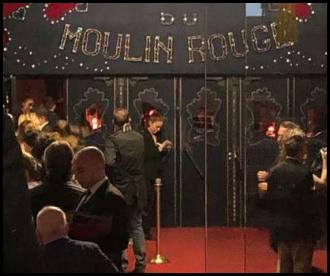 France Paris Moulin Rouge entrance