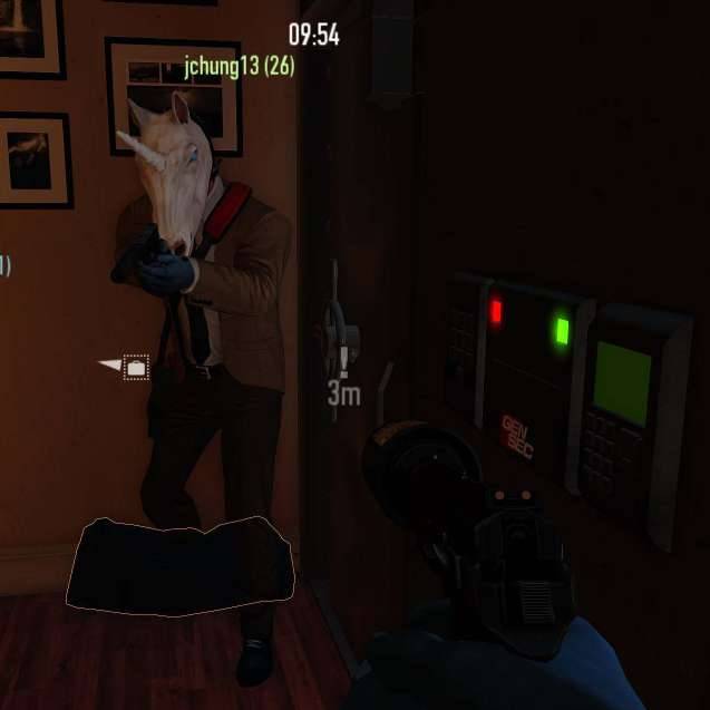 Payday 2 Hoxtons Revenge safe room unicorn screenshot