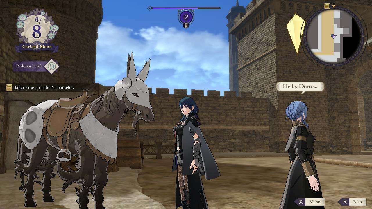 Fire Emblem Three Houses stables Marianne