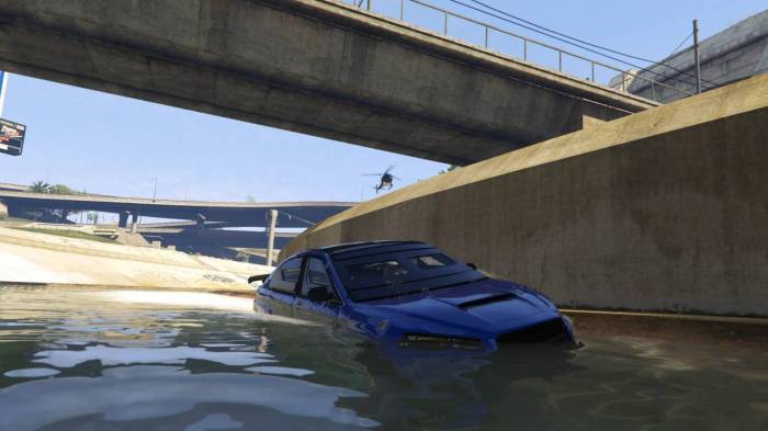Grand Theft Auto Online Los Santos river
