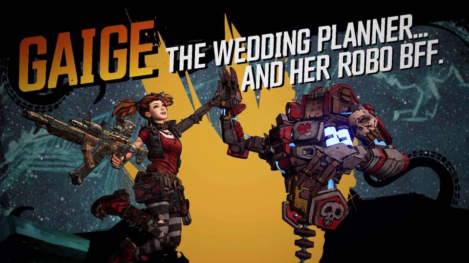 Borderlands 3 Hammerlock DLC Gaige Wedding Planner intro