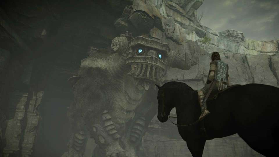 Shadow of the Colossus remaster colossus 2