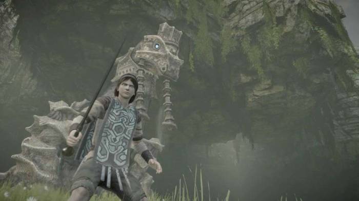 Shadow of the Colossus remaster colossus 4